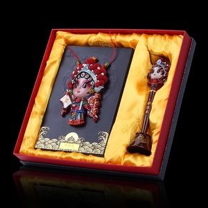 Chinese traditional opera characters notebook&pen